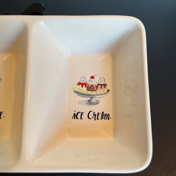 Ceramic Ice Cream/Sweets Dishes from Rae Dunn Artisan Collection by Magenta - Picture 3 of 12